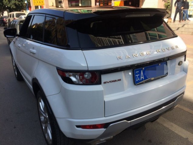 二手车频道 昆明市二手车 二手路虎 二手揽胜极光 揽胜极光 2013款