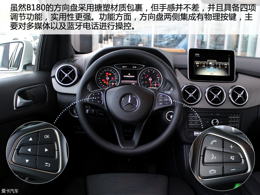 愛卡實(shí)拍2016款奔馳B180