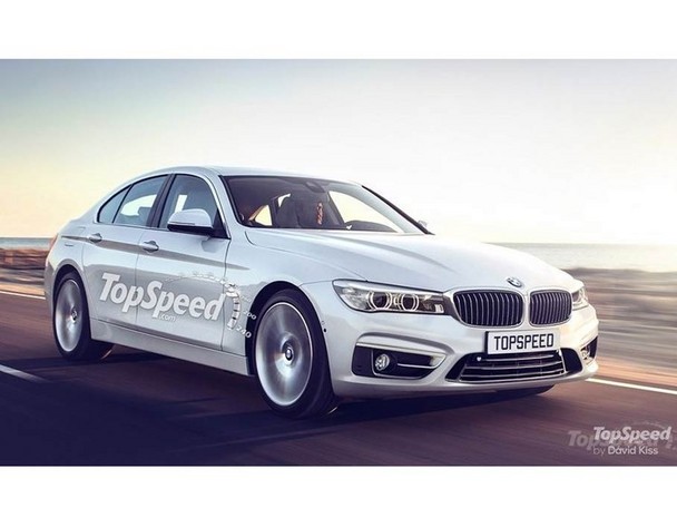 宝马全新5系效果图曝光 将明年底发布