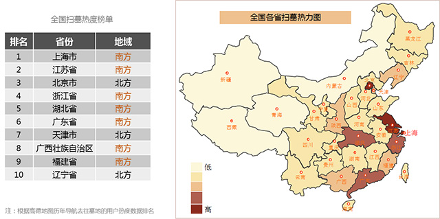 高德清明出行指南