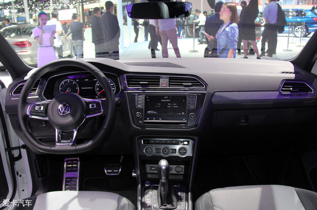 大众全新Tiguan R-Line北京车展亮相