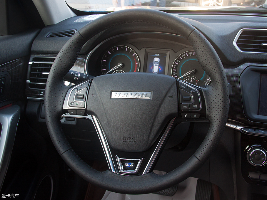 六邊形格柵更運動？哈弗H2藍標版實拍