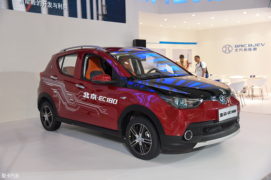 2016廣州車展北汽新能源EC180靜評