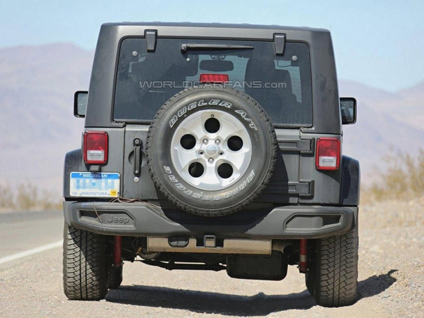 Jeep新一代牧马人谍照 将于2017年发布